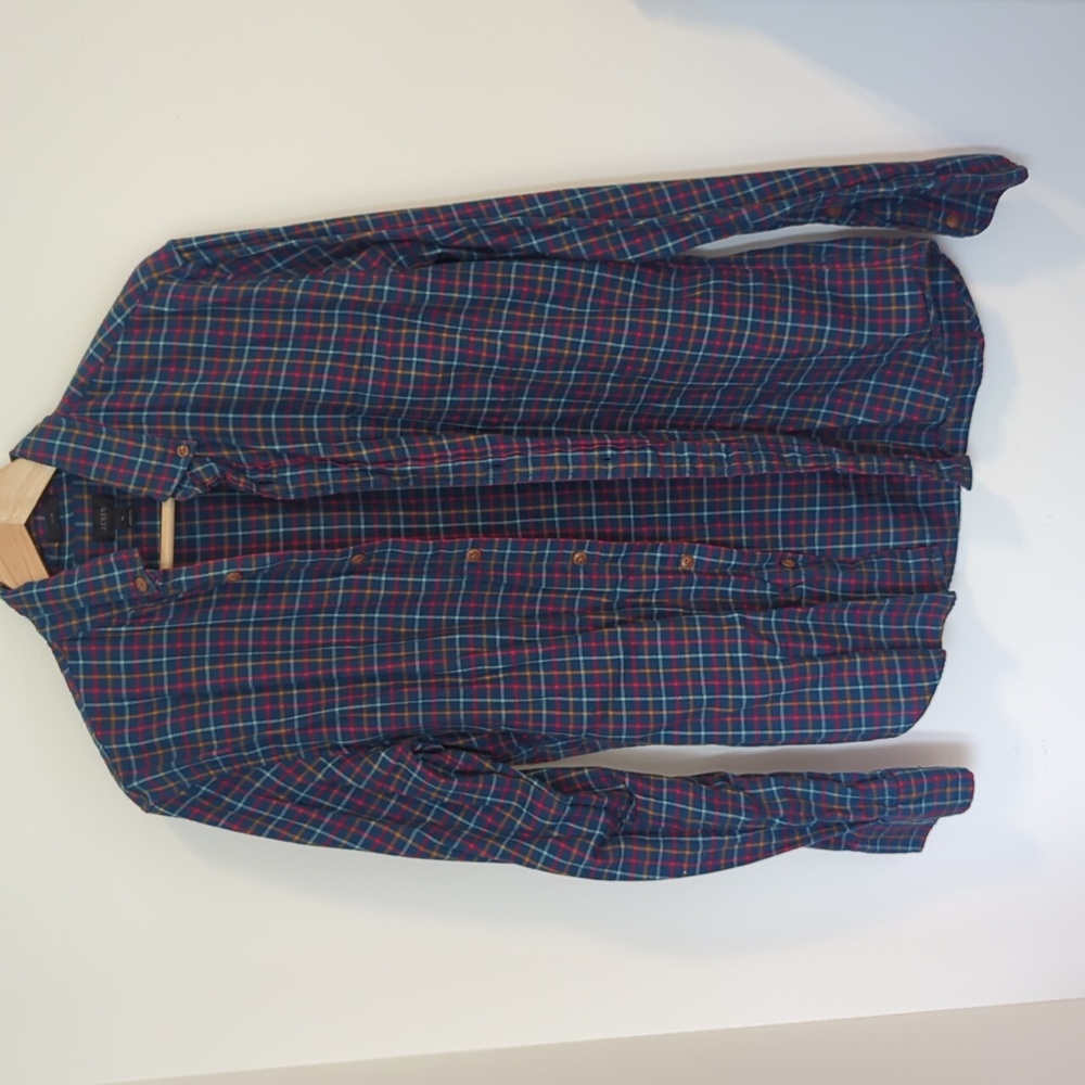 J crew slim fit flannel